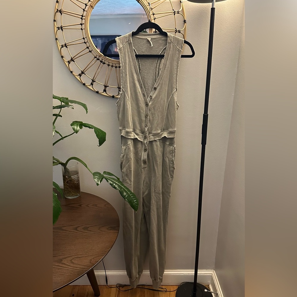 Anthropologie Sweatpants Jumpsuit